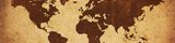 Generic Front page - World map sepia